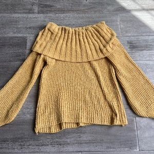 Yellow sweater